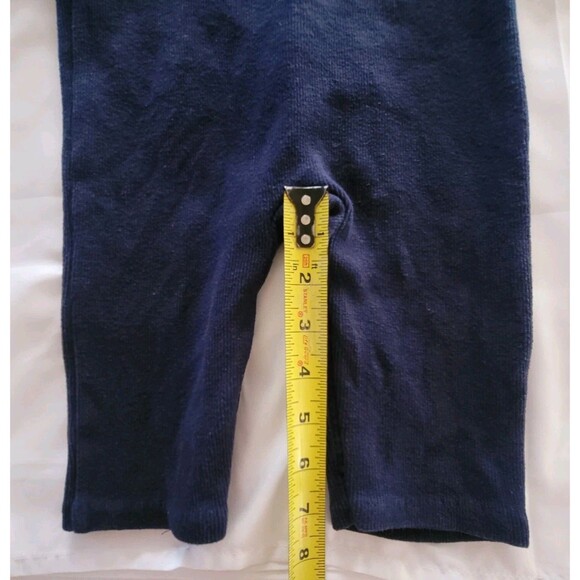 Ralph Lauren Baby Boy Blue Cotton One Piece Snap Collar Sz 9M Preppy Pony - Picture 4 of 11